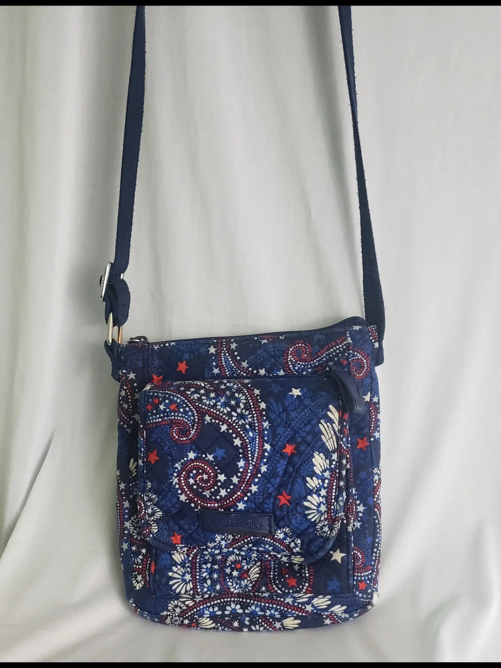 Vera Bradley Cross Body Adj. Strap Multiple Pockets Card Holders